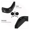 Abaodam 1 Set Bicycle Training Wheels, Black Stabilizer Kit for Balance and Confidence view 3