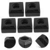 EPIGEIST 5-Pack Square Wooden Lids for Black Aromatherapy Bottles view 3