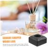 EPIGEIST 5-Pack Square Wooden Lids for Black Aromatherapy Bottles view 4