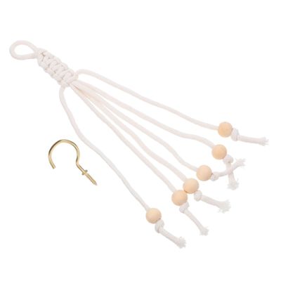 LABRIMP 2-Pack Banana Hangers with Cotton Rope for Kitchen Storage