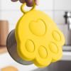 XIAOXIAOYU Silicone Food Covers - Cat Paw Design view 3