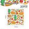 Kotkiddy 20 Pack Cactus Napkins for Cinco De Mayo Party view 2