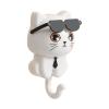 Cat Key Hook with Sunglasses view 1