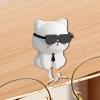 Cat Key Hook with Sunglasses view 4