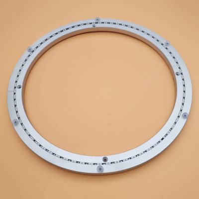 WSFDJX 18-Inch Heavy-Duty Aluminum Lazy Susan Bearing, 360° Rotating Turntable Ring