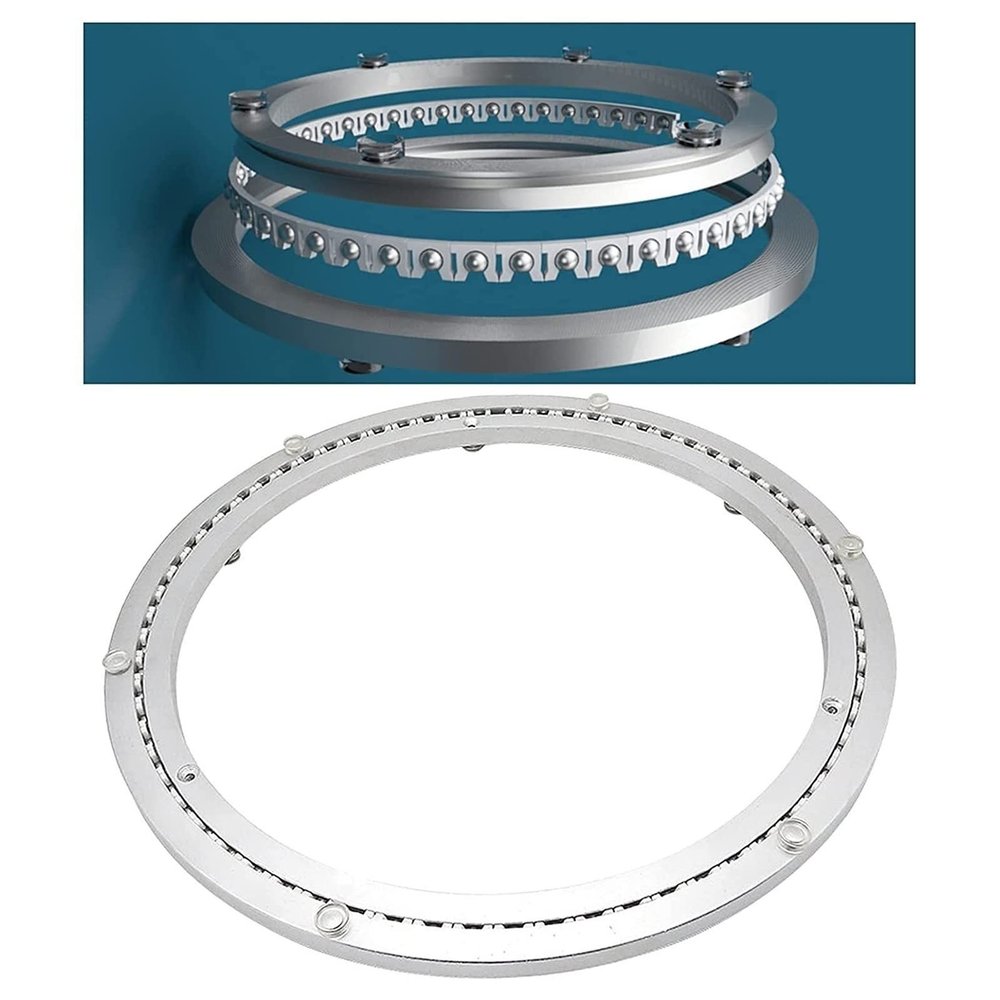 Aluminum Lazy Susan Bearing Turntable Ring, Multiple Sizes