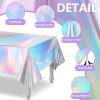 LaresDay Colorful Disposable Party Tablecloth view 3