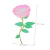 Angoily 2-Piece Rose Sequin Iron-On Patches view 2