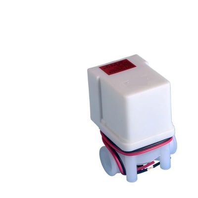 VWWJCCRO 24V DC RO Water Purifier Solenoid Valve, 1/4-Inch Thread, 300cc Flow Restrictor, 18-Second Automatic Flush