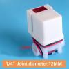 VWWJCCRO 24V DC RO Water Purifier Solenoid Valve, 1/4-Inch Thread, 300cc Flow Restrictor, 18-Second Automatic Flush view 3