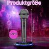 Faux Microphone Props, Black, 2 Pieces view 2