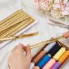 Letsinstyle 10 Yards 0.5 Inch Gold Sequin Trim view 4
