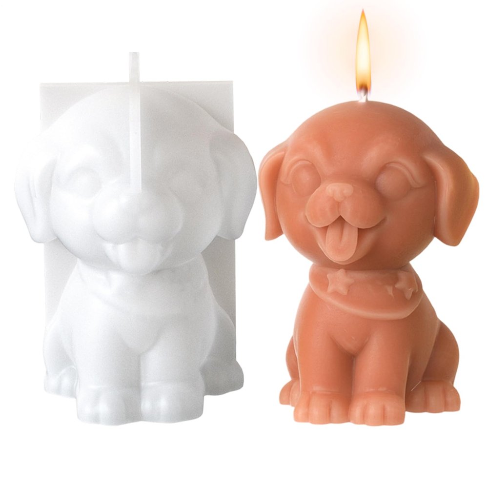 Dog Silicone Molds for Candle Making