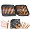 Crochet Hooks Kit with Bamboo Handle - 20 Pieces view 3