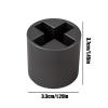 Trailer Jack Drill Adapter, Steel Stabilizer Attachment, RV Leveling Tool, Heavy-Duty and Compact, Secure Grip, 1.31.31.46 Inches view 2