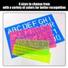 AIRTILY 8-Piece Plastic Letter Stencils view 4