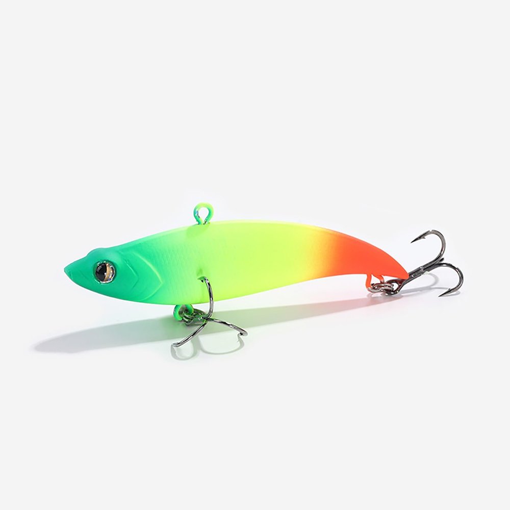 3-Piece Bass Fishing Lures, Streamlined Design, Realistic 3D Fish Eyes, Sharp Hooks, Freshwater and Saltwater, Yellow, Medium