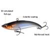 3-Piece Bass Fishing Lures, Streamlined Design, Realistic 3D Fish Eyes, Sharp Hooks, Freshwater and Saltwater, Yellow, Medium view 3