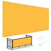 Chivivi Weather-Resistant Balcony Privacy Screen, Opaque Outdoor Privacy Fence with UV Protection and Cable Ties view 1
