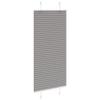 Anthracite Pleated Blind 60 x 100 cm, Fabric Width 59.4 cm, Polyester view 3