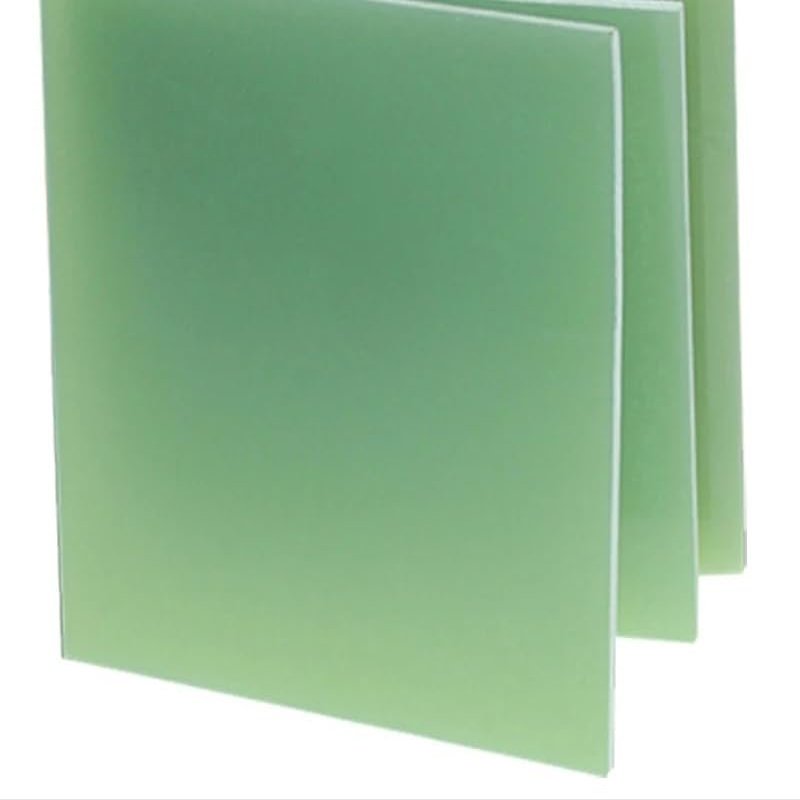 1-Piece FR4 Epoxy Resin Sheet, High-Temperature Insulation Sheet for PCB and Electrical Projects, 0.2–1.5 mm Thick (300 mm x 300 mm, 1 mm)