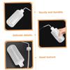 3-Pack 500 mL Plastic Tattoo Squeeze Bottles with Long Spouts view 3