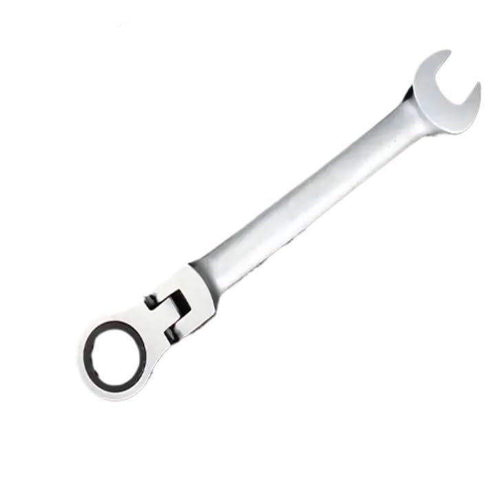 Open-End Wrench Set, 6–19 mm, Reversible Ratcheting Wrench