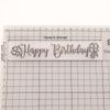 NVOQILIN Happy Birthday Stencil view 1