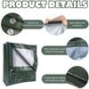 Double-Sided Coated Tarp, 120 g/m², UV-Stabilized, 15 × 6 m view 2