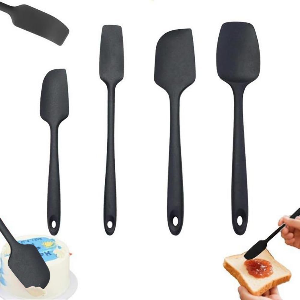4-Piece Silicone Spatula Set