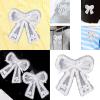 Azxcvbnm Bowknot Embroidered Patches view 2