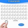 50 NFC Tag Stickers, NTAG213 Rewritable NFC Chips, Programmable NFC Cards, 144-Byte Memory, for NFC-Enabled Phones and Devices view 2