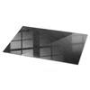 Tulup Large Rectangular Tabletop 100x50 cm, Replaceable Panel, Polished Edges, Tempered Glass, Modern Design for Kitchen and Dining Room Decoration, Table Glass - Natural Stone Motif view 1