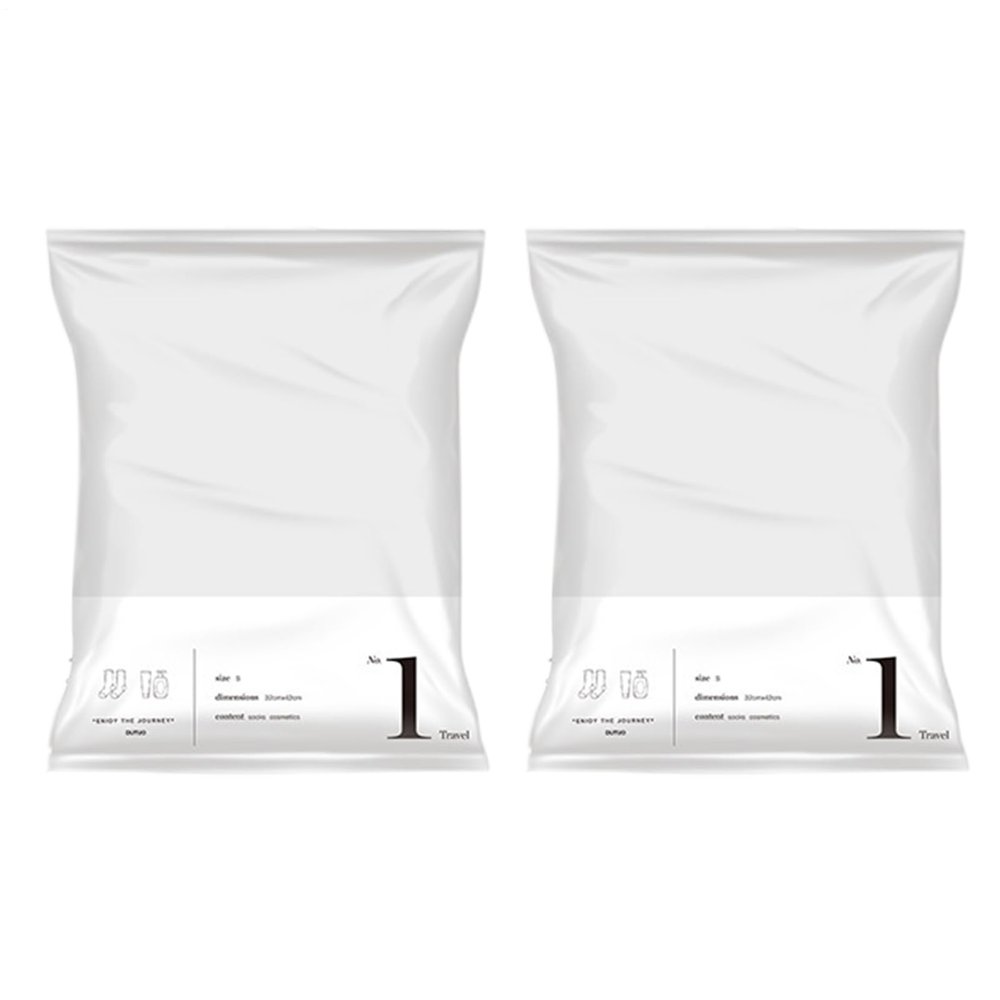 Travel Vacuum Bags - 2 Pack Space Savers