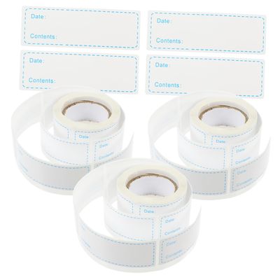 Food Storage Labels, 3 Rolls