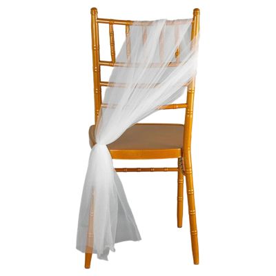 YUPEIUKLI 60 Inch Elegant Chair Sashes for Weddings