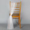 YUPEIUKLI 60 Inch Elegant Chair Sashes for Weddings view 3