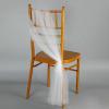 YUPEIUKLI 60 Inch Elegant Chair Sashes for Weddings view 4