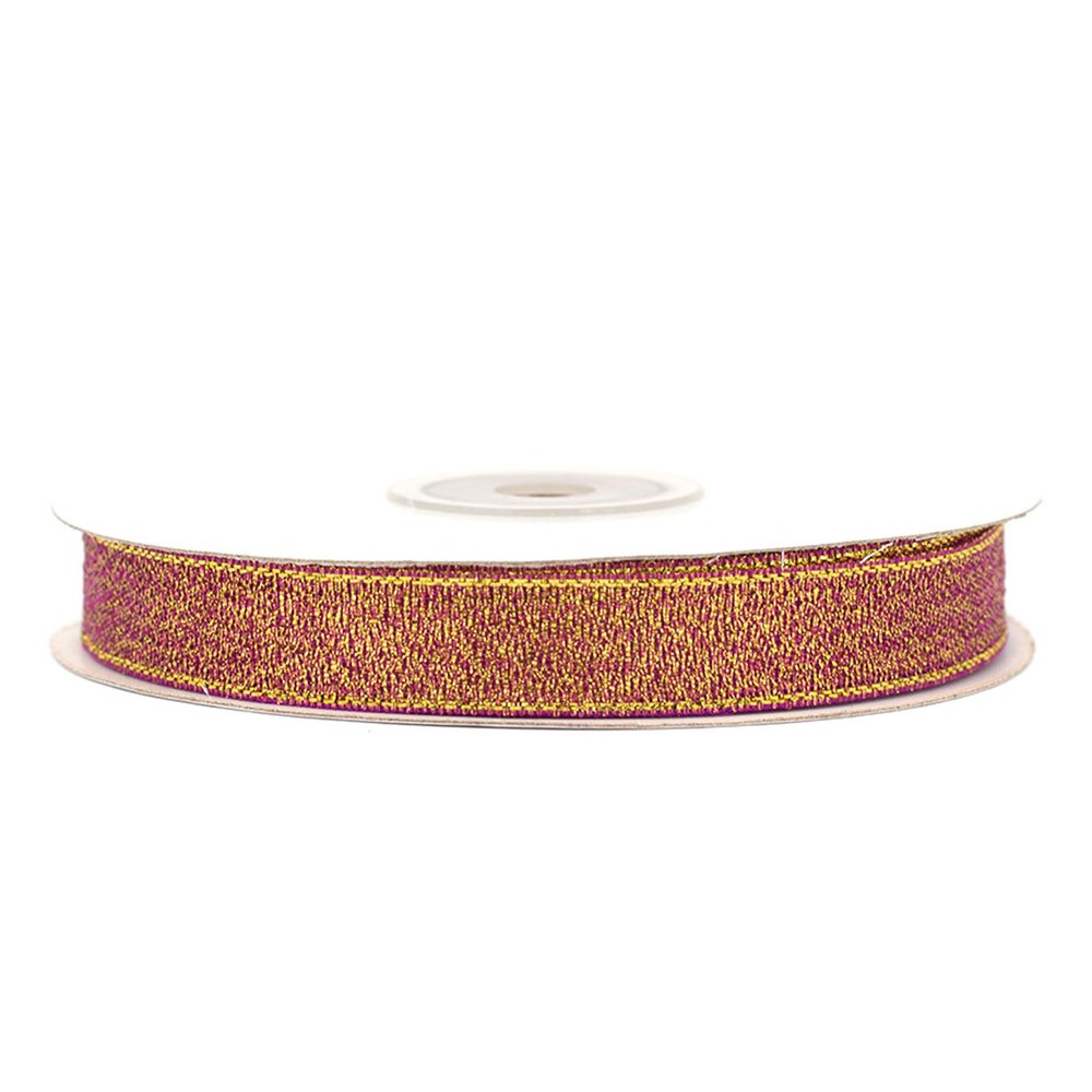 Creativery Lurex Ribbon 12mm x 32m Roll - Glitter Effect Decorative Ribbon