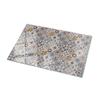 Tulup Tempered Glass Tabletop 100 x 70 cm, Rectangular, Mosaic Ornament Design view 1