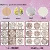 UZYXC 18-Piece Mandala Stencil Set view 2