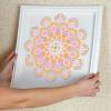 UZYXC 18-Piece Mandala Stencil Set view 3