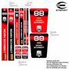 ETISPORT Personalized Hockey Stick & Water Bottle Stickers view 2