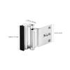 Metal Security Door Lock, Silver, Anti-Theft view 2