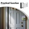 Metal Security Door Lock, Silver, Anti-Theft view 3