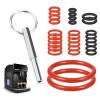 31-Piece Seal Ring Set with Oval-Head Key for Automatic Coffee Machines view 1
