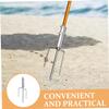 Stainless Steel Umbrella Stand with Tripod, Wind-Resistant, Portable for Camping view 3
