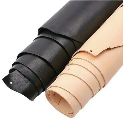 WanMing 12 mm Thick Naturally Tanned Genuine Cowhide Leather Sheet for DIY Crafts