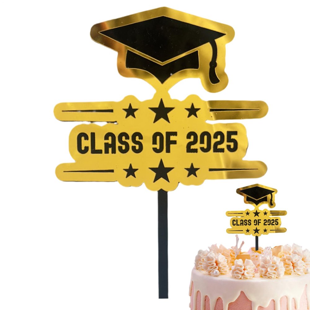 Dtaigou Graduation Cupcake Toppers