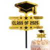 Dtaigou Graduation Cupcake Toppers view 1
